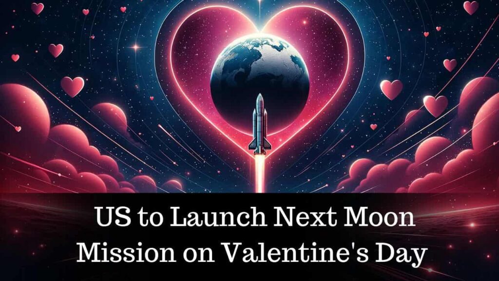 Love in Space- US to Launch Next Moon Mission on Valentine's Day