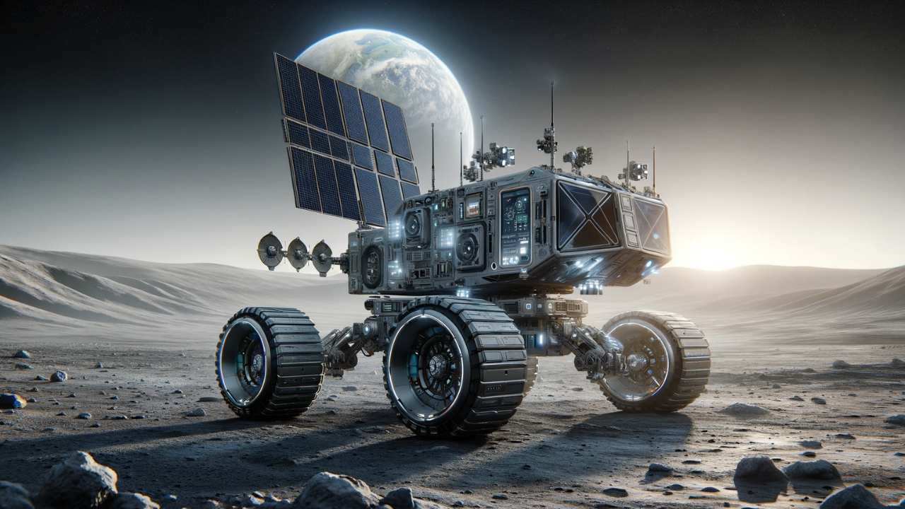 NASA's Select Terrain Vehicle for Artemis Missions