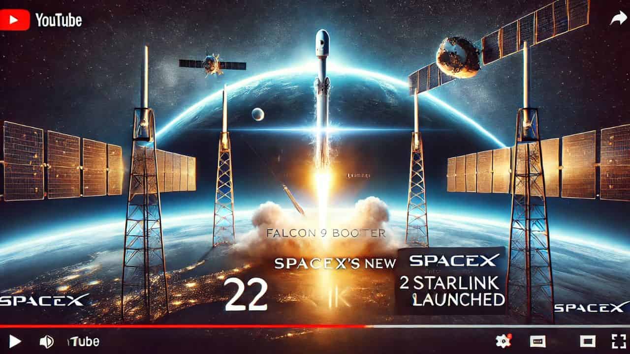 SpaceXs New Falcon 9 Booster Successfully Launches 22 Starlink Satellites Boosting Global Connectivity