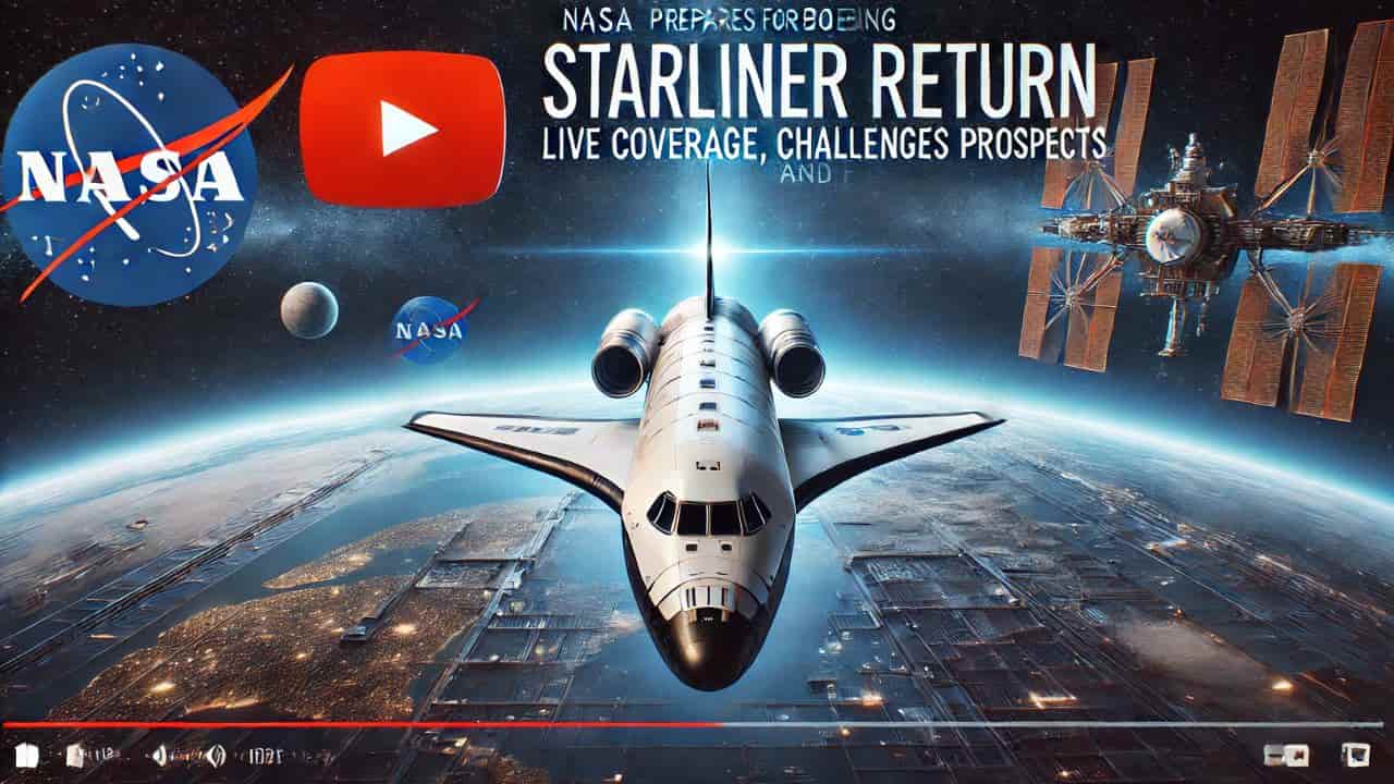 NASA Prepares for Boeing Starliners Return Live Coverage Challenges and Future Prospects