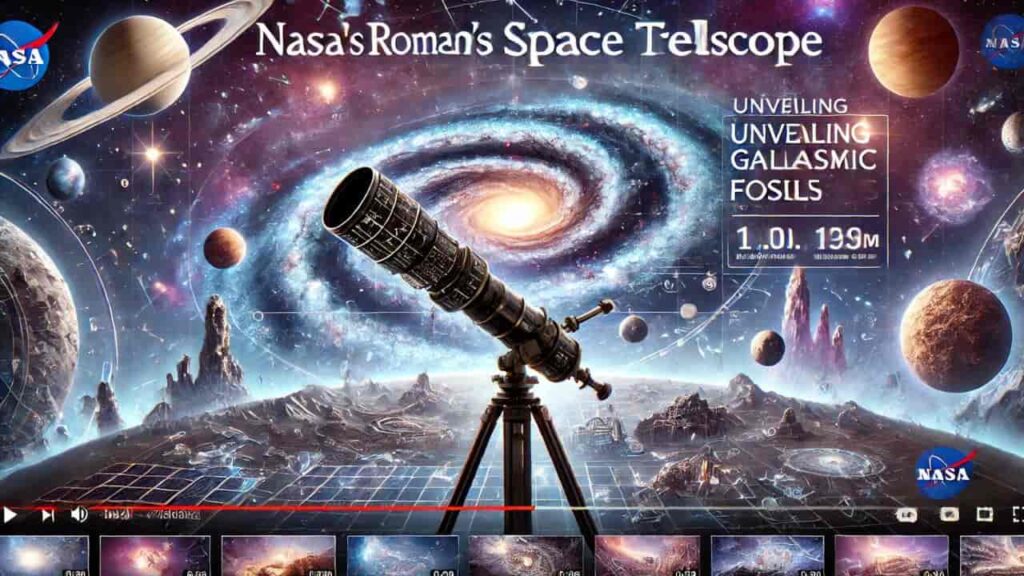 Exploring Galactic Fossils NASAs Roman Space Telescope to Unveil the Secrets of the Universe