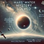 NASAs Hubble and MAVEN Solve Mars Water Mystery Escaping Hydrogen and Deuterium